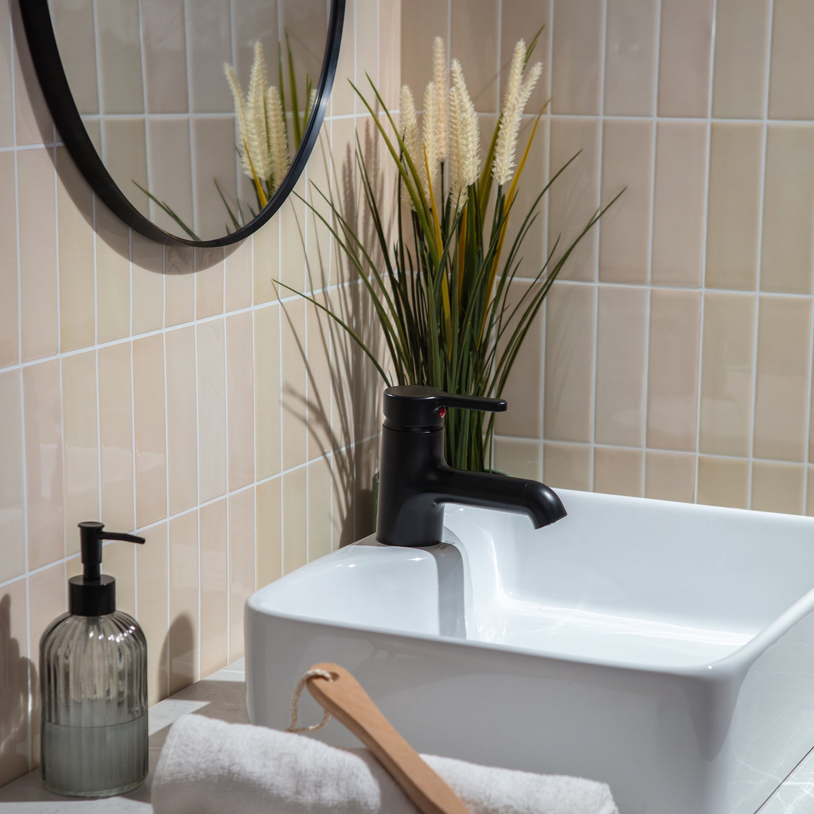 Stick&Done Falburkolat Bali Beige - 10db - 30x30cm