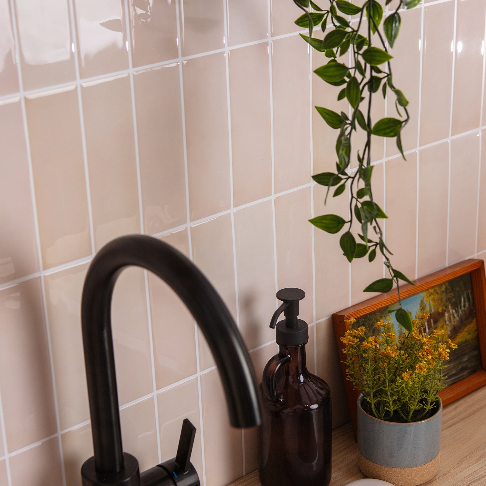 Stick&Done Falburkolat Bali Beige - 10db - 30x30cm