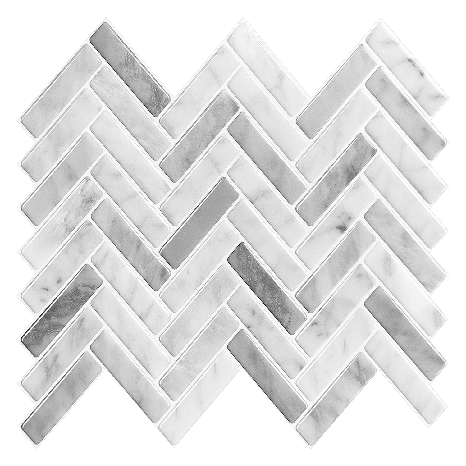 Stick&Done Falburkolat Chicago Gray - 10db - 30x30cm