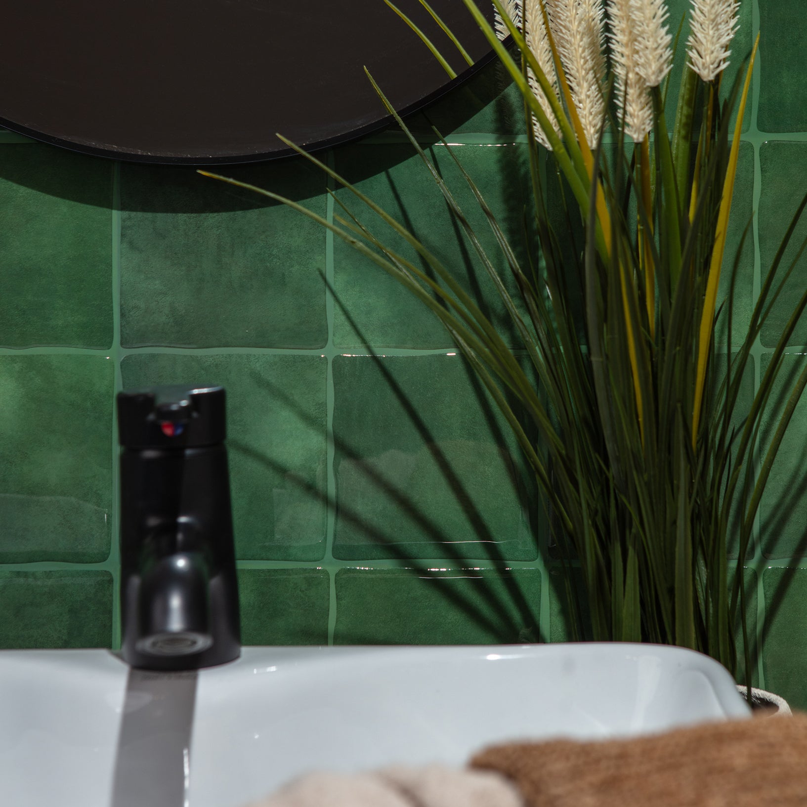 Stick&Done Falburkolat Madrid Green - 10db - 23x23cm