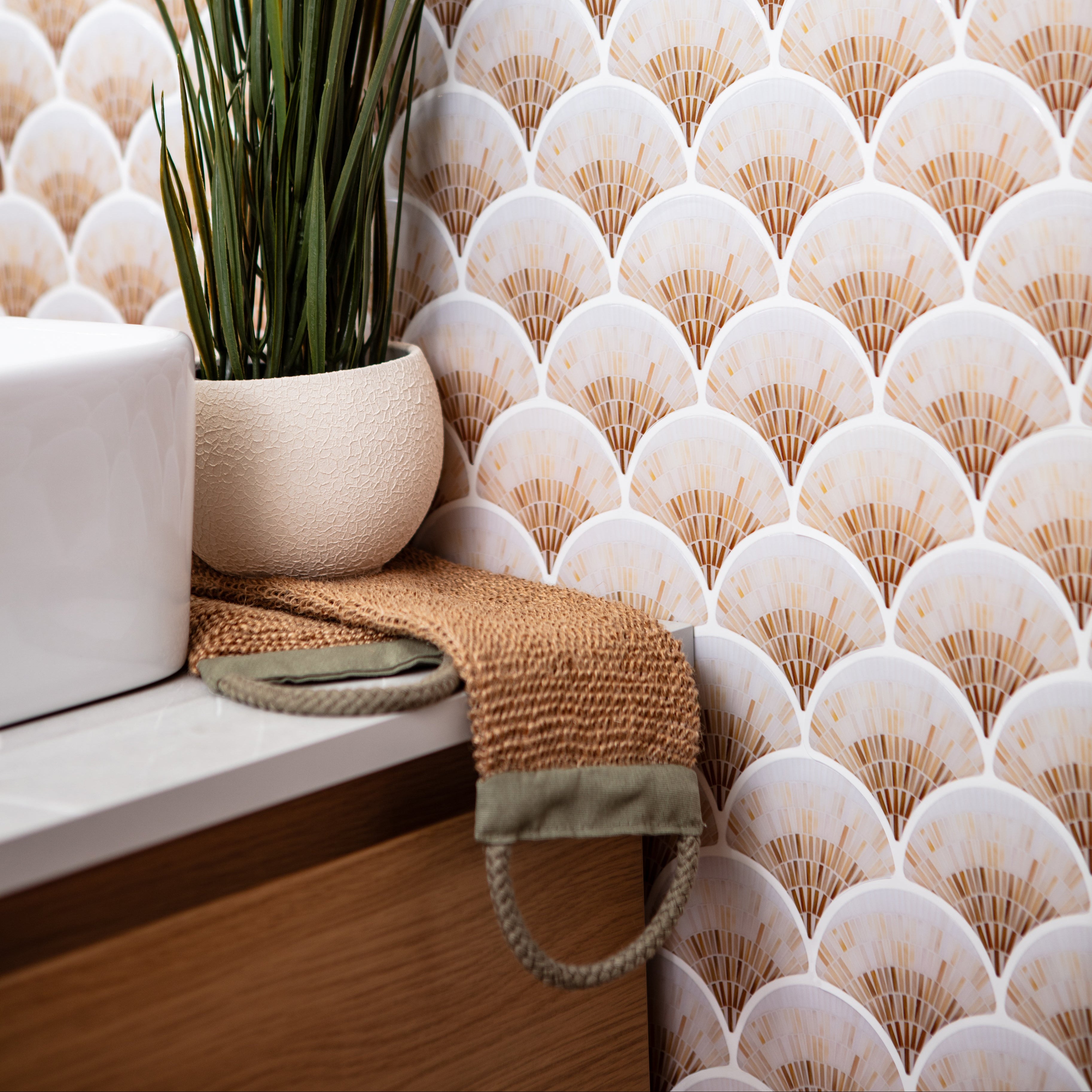 Stick&Done Falburkolat Cairo Beige - 10db - 30x30cm