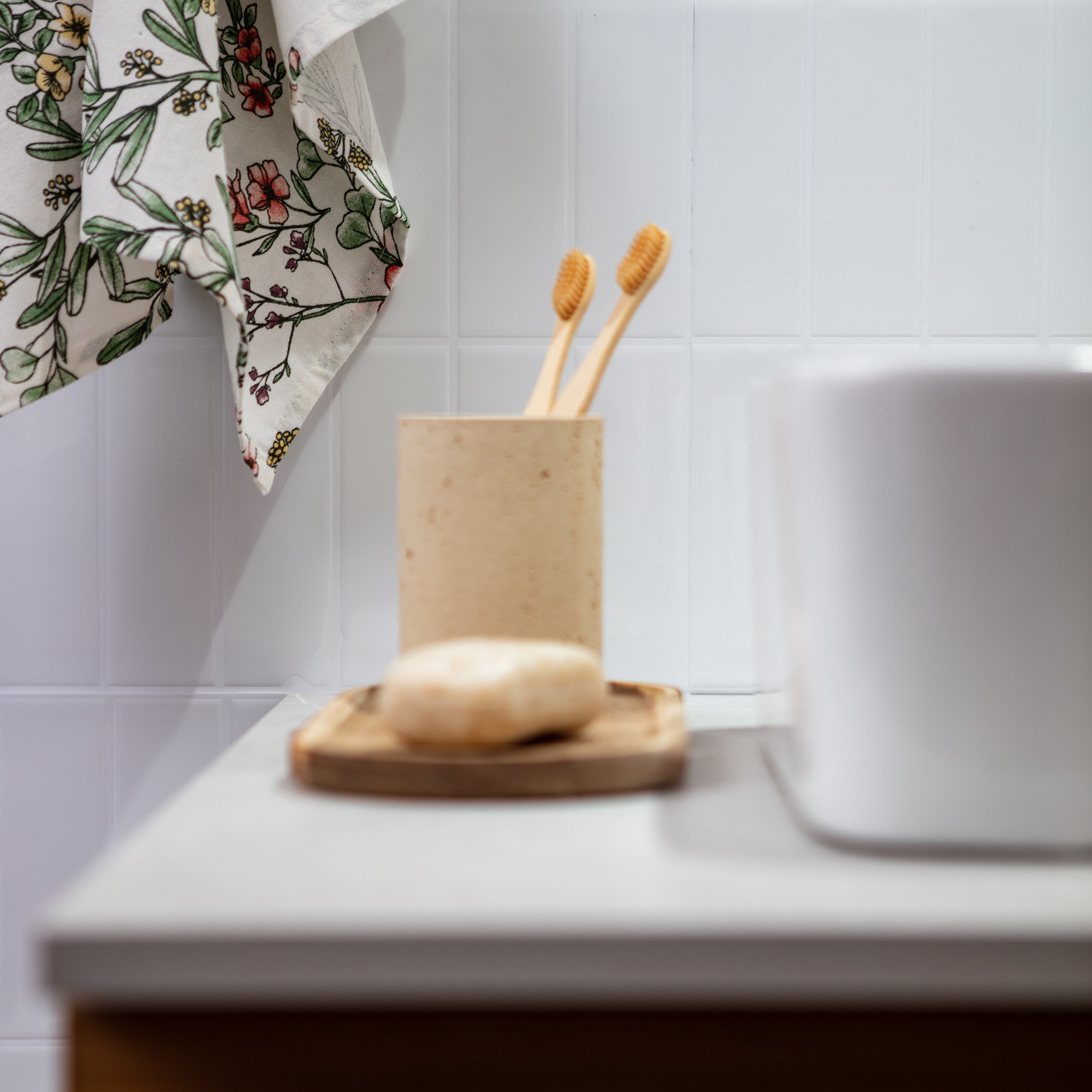 Stick&Done Falburkolat Bali White - 10db - 30x30cm