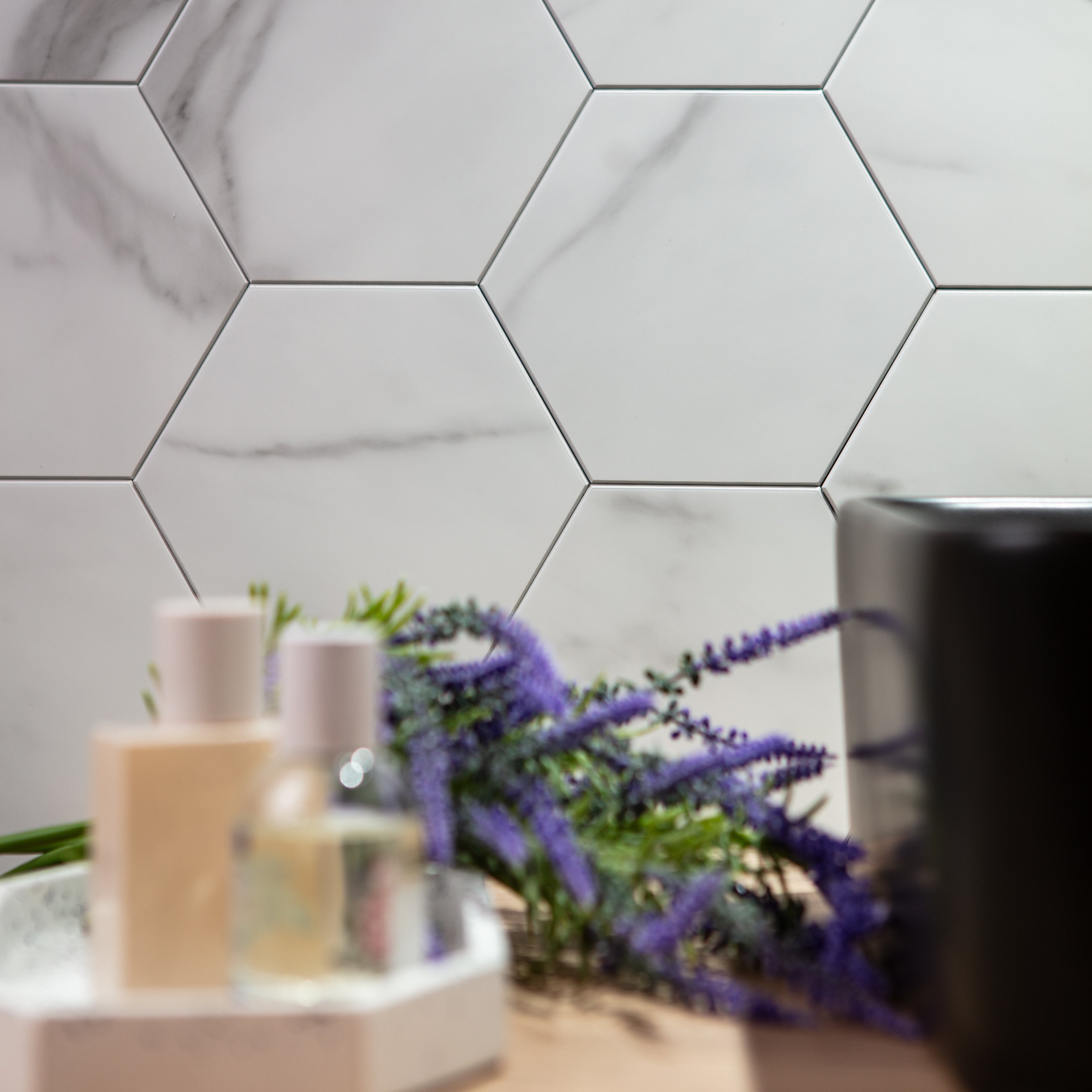 Stick&Done Pro Falburkolat Palermo White - 20db - 17x15cm