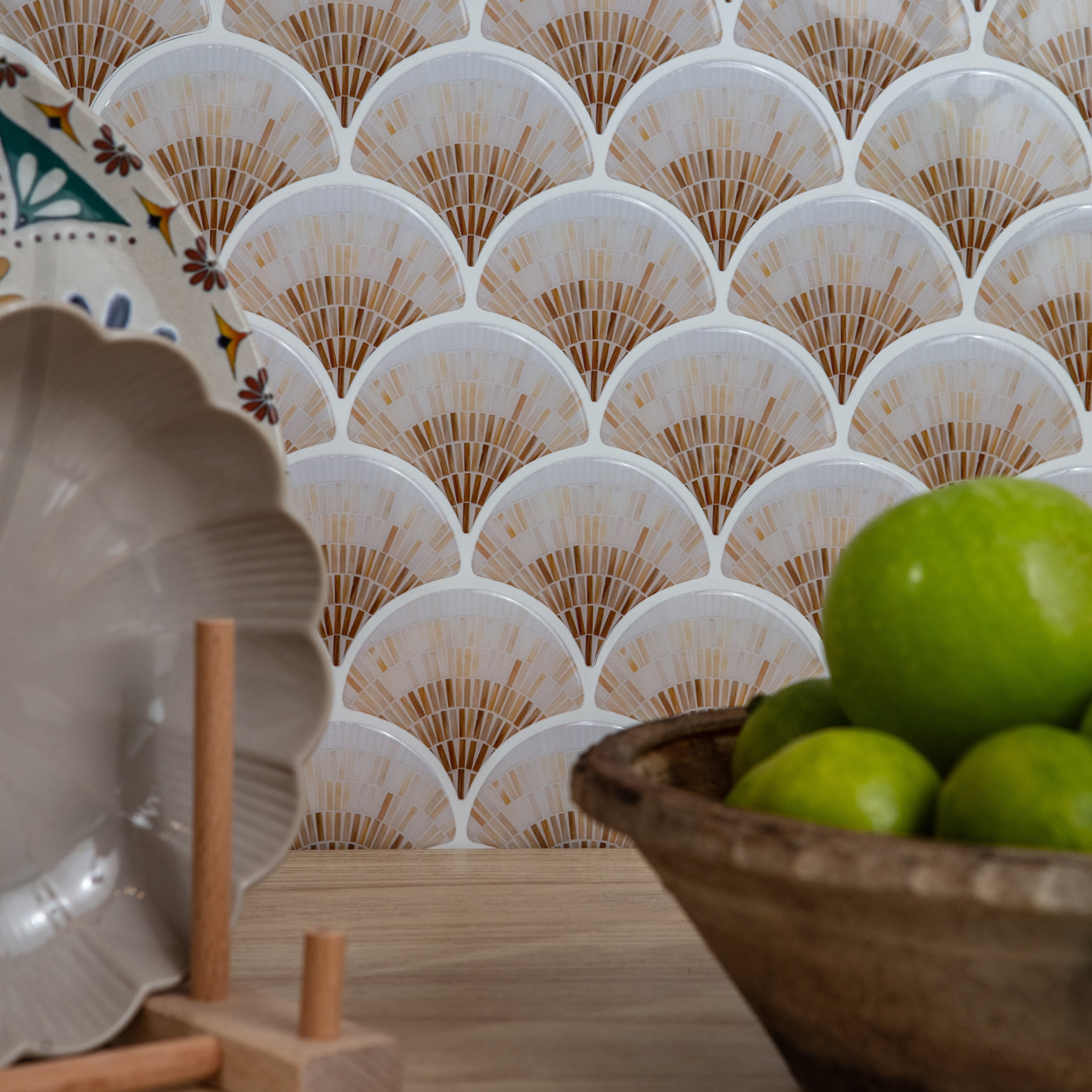 Stick&Done Falburkolat Cairo Beige - 10db - 30x30cm