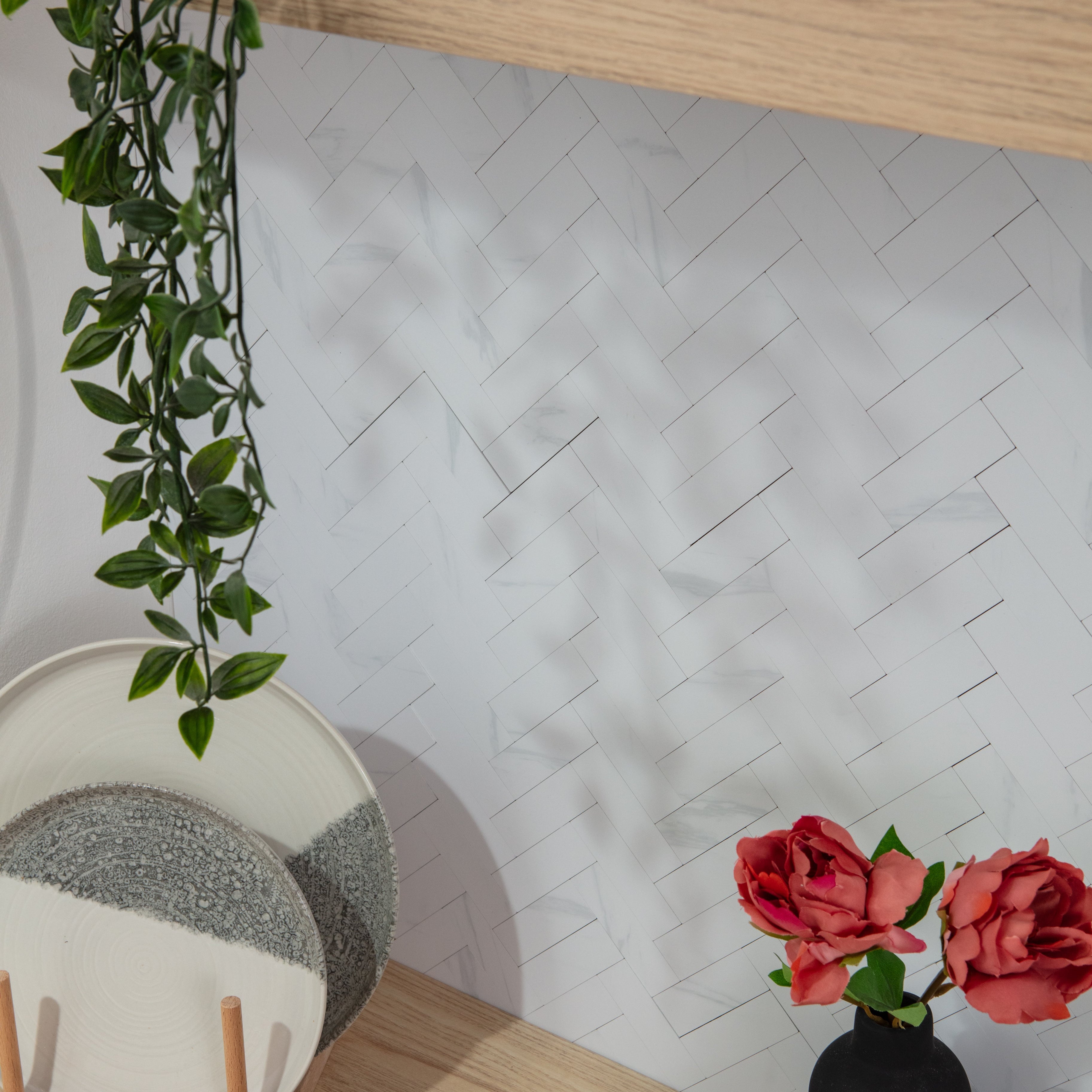 Stick&Done Pro Falburkolat Paris White - 10db - 32x28cm