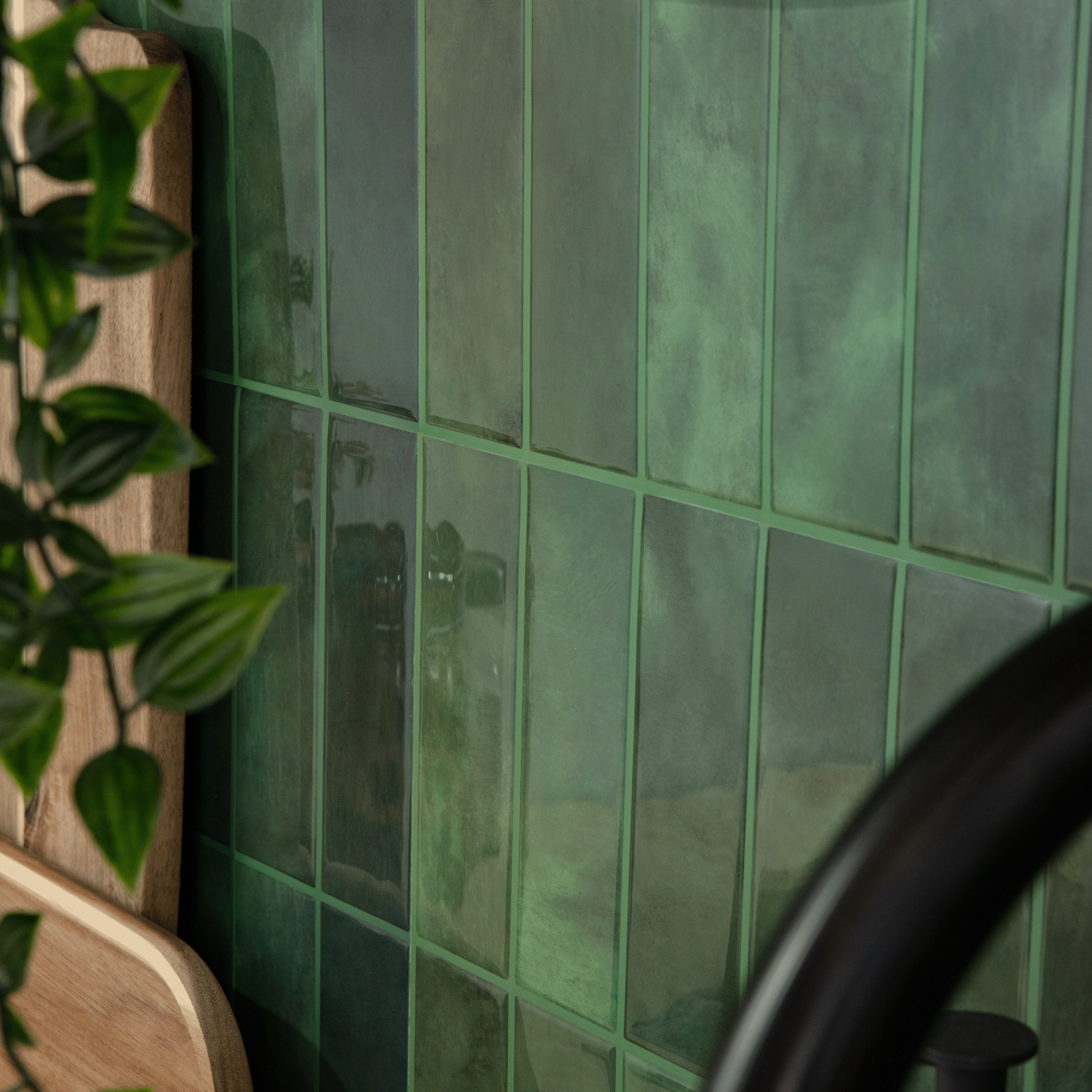 Stick&Done Falburkolat Bali Green - 10db - 30x30cm