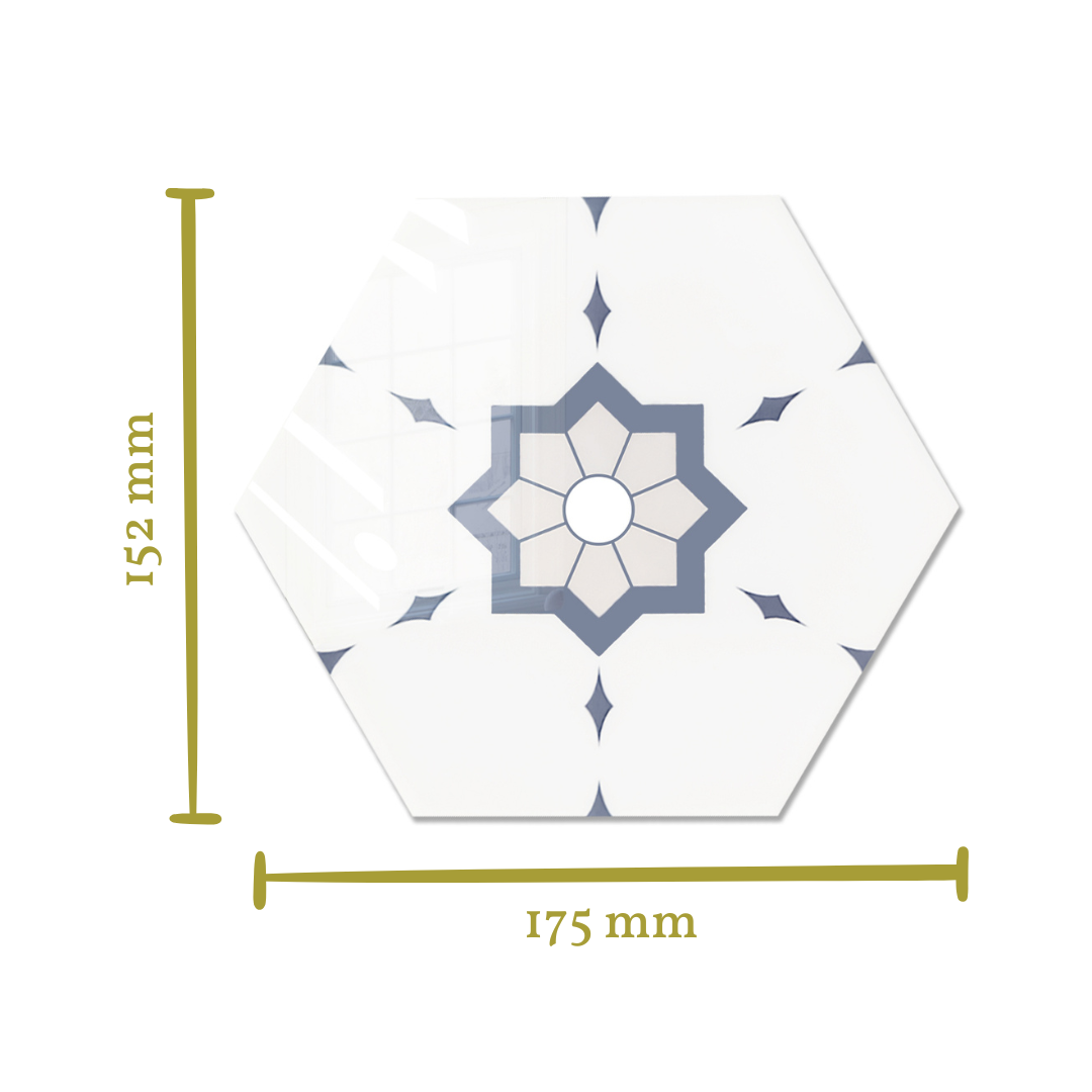 Stick&Done Pro Falburkolat Firenze Flower - 20db - 17x15cm